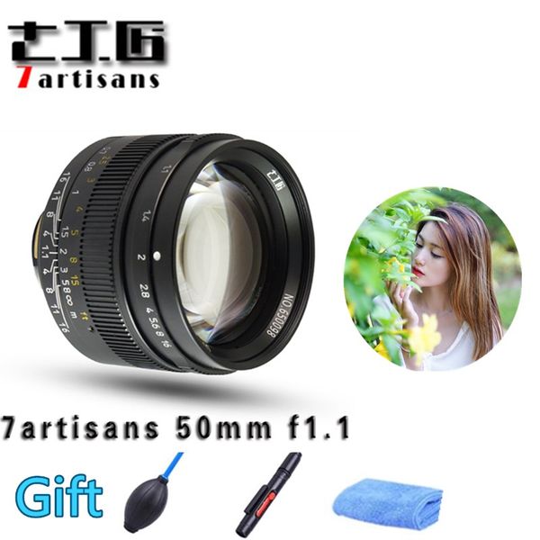 

7artisans 50mm f1.1 m mount fixed lens for leica m-mount cameras m-m m240 m2 m4 m4p m5 m6 m7 m8 m9 m9p m10