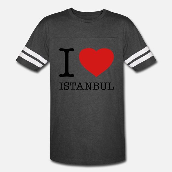 

i love istanbul t shirt men knitted 100% cotton round neck pattern cute fashion spring autumn letters shirt