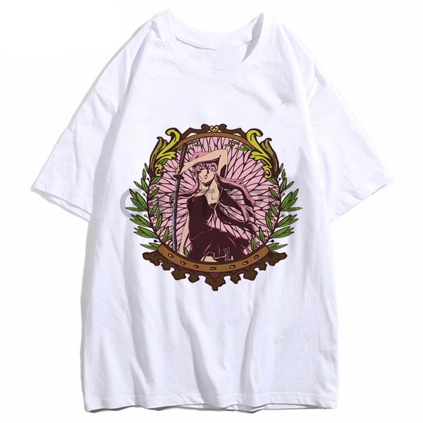 

anime future diary t shirt men mirai nikki short sleeve cartoon japanese anime gasai yuno t-shirt t shirt cosplay costume