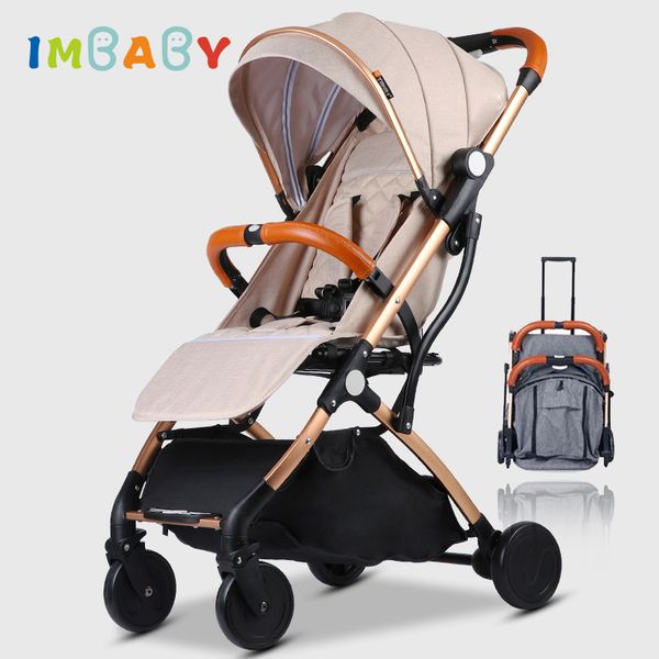 

baby pushchair aircraft light portable travel baby stroller ultra light folding can sit or lie high landscape suitable 4 season