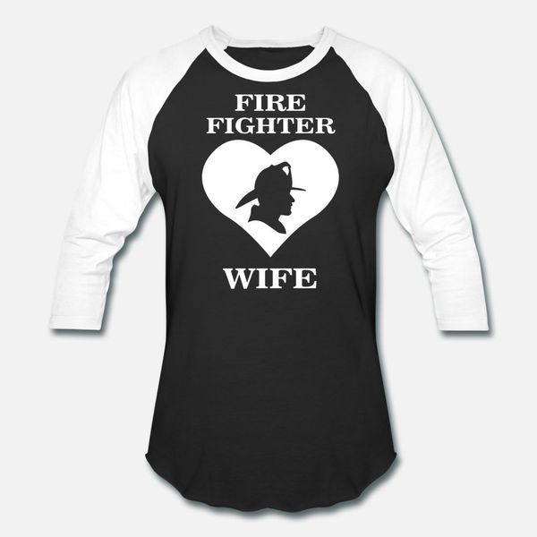 

fire fighter wife t shirt men customized cotton s-xxxl trend sunlight new style spring trend shirt