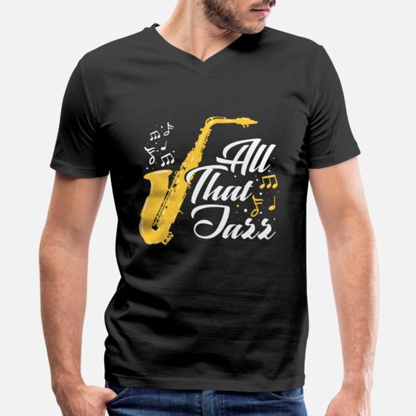 

весь этот джаз саксофон джаз-клуб музыка блюз sax тенниска мужчин на заказ футболка s-xxxl джентльмены сумасшедший новый стиль весна осень п