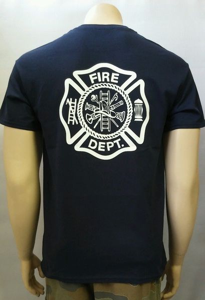 

firefighter fire department rescue t-shirt graphic