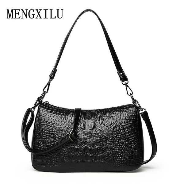

alligator pattern crossbody bags for women handbags female shoulder messenger bag pu women bag bolsa feminina de marca famosa
