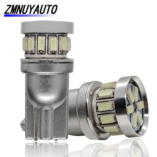 

2pcs t10 194 led w5w led 194 168 3014 18smd car parking position lights auto interior wedge bulb clearance map dome lamp 12v