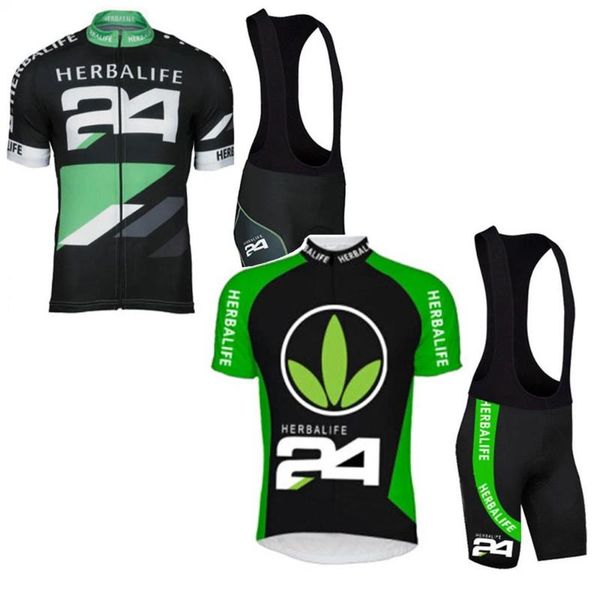 

herbalife cycling jersey set classic men cycling clothing bike bib shorts road race bicycle shirt suit mtb maillot culotte, Black;blue
