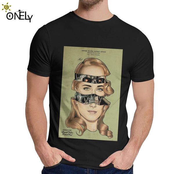 

inside dolores t shirts westworld game sc-fi series tv shows t shirt casual o-neck custom organic cotton big size t shirt