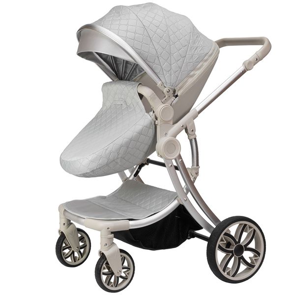 

high landscape baby stroller egg shape aluminum baby stroller high view kid