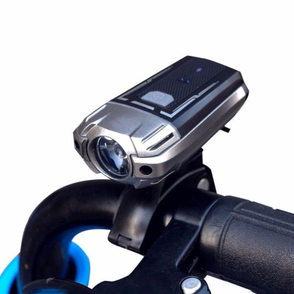 

bike lights durable 1pc usb charger power light waterproof 300 lumen bicycle bell led rechargeable lamp front headlights