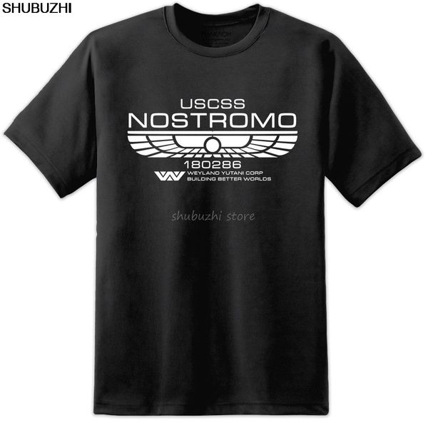 

чужеродные классический nostromo члена экипажа тенниска sulaco m41a pulse винтовка movie film bk прохладный повседневная гордость тенниски м
