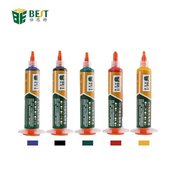 

1pcs pcb repairing uv solder mask ink solder paste tin cream welding bga flux for soldering tool welder repair rework