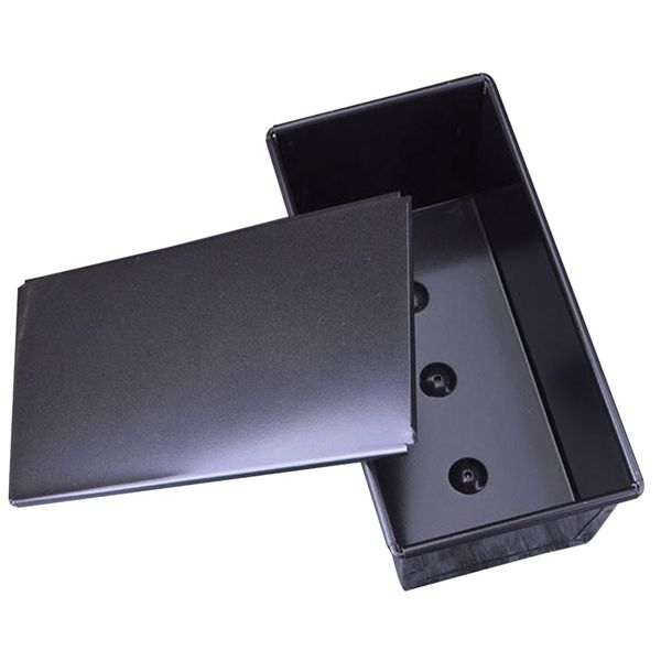 

with lid baking tool multi hole toast box heat resistant loaf pan iron non stick