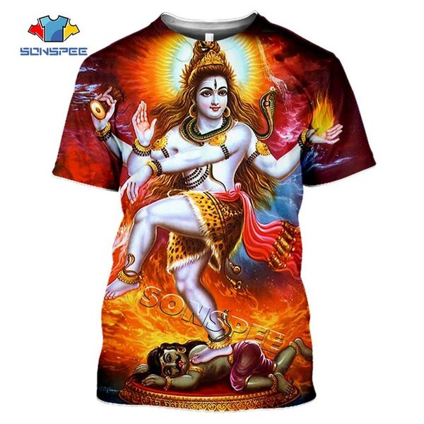 

summer men clothing 3d lord shiva print 3d print shirts funny hentai hippie men clothing