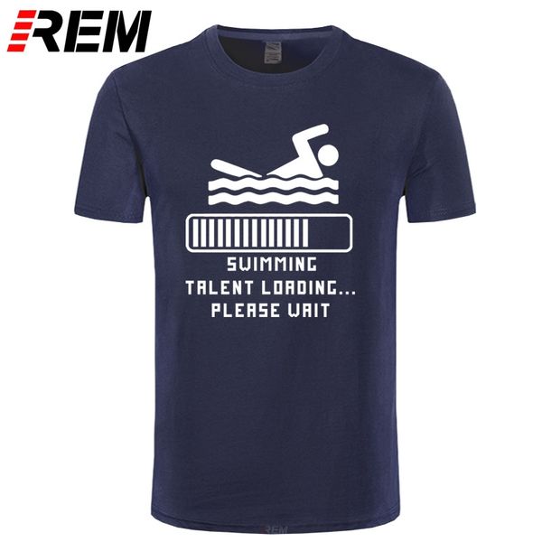 

rem бассейн талант груженое смешной печать мужчины футболки мода хлопка с коротким рукавом прохладный hip hop streetwear мужские sportsw топ