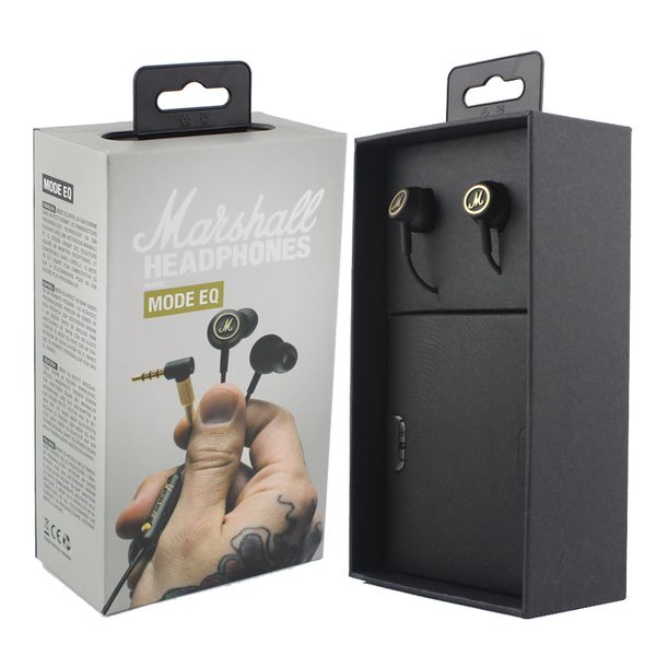 

marshall mode eq earphones with mic dj hi-fi headphone hifi headset professional dj monitor headphone for cell phone