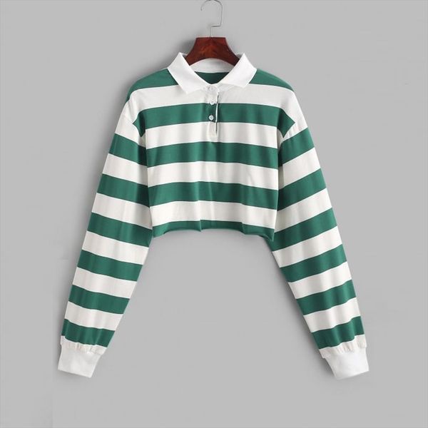 

hoodies for women harajuku hoodie womens color stripe button long sleeve pullover hoodies sweatshirt sudaderas para mujer, Black