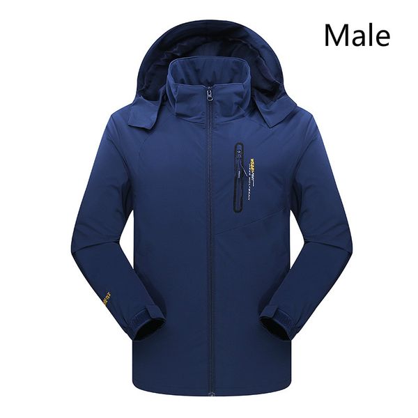 

autumn outdoor elastic charge clothing thin men's and women's wear plus fat code breathable sports mountaineering clothing l-5xl, Blue;black