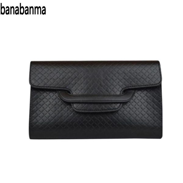 

banabanma women pu leather crocodile grain handbag single-shoulder cross purse wallet envelope bag zk30