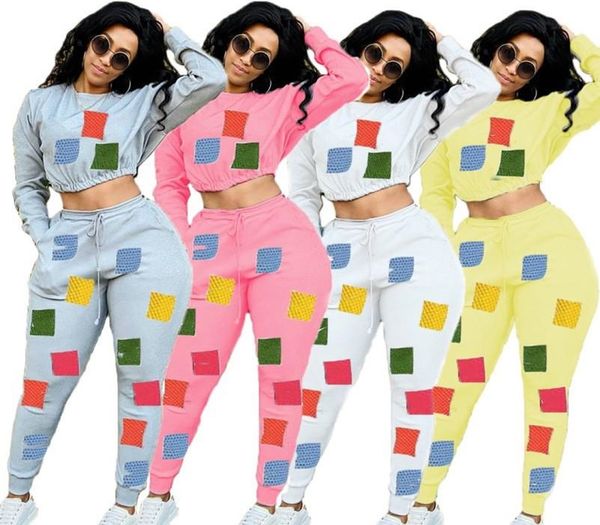 

womens clothing pantsuit outfits two piece set tracksuit pullover + legging + pants fashion new women clothes klw4436_1, Gray