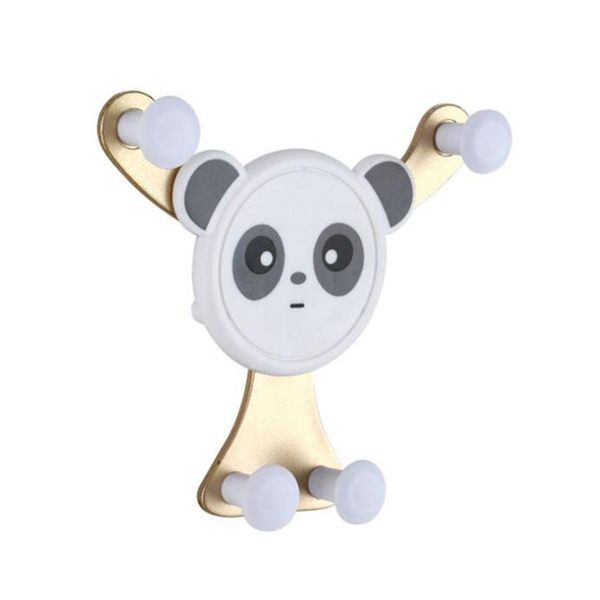 

cgjxs100pcs new smiley panda gravity sensor mobile phone bracket car outlet car bracket for iphone samsung huawei oppo ,etc