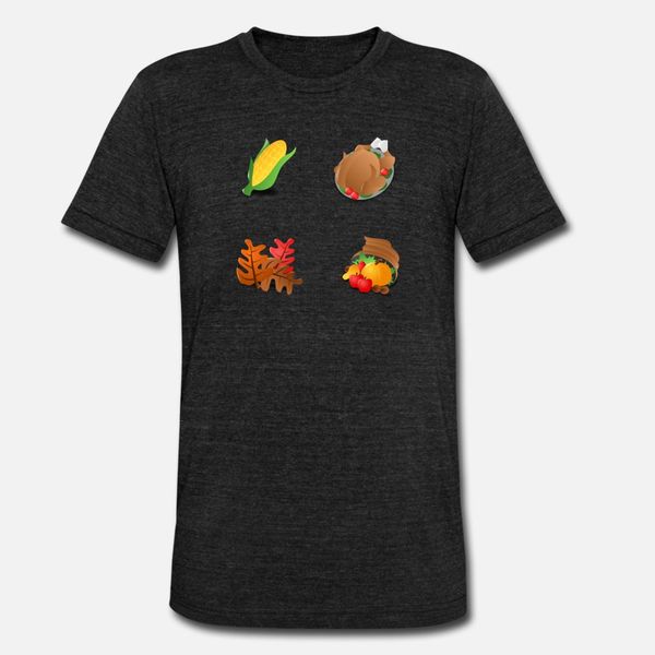 

thankgiving icon set collection t shirt men custom tee shirt crew neck original fitness authentic spring leisure shirt