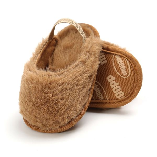 

fashion autumn baby girl faux fur baby shoes cute infant boys girls shoes soft sole indoor