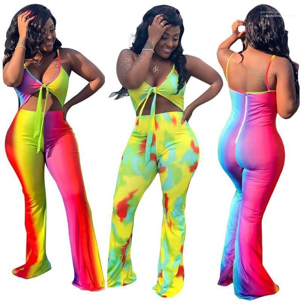 

casual wide leg pants females clothing womens designer contrast color jumpsuits fashion contrast color rompers backless top, Black;white