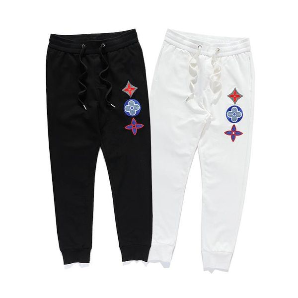 

20ss mens designers pants men's casual harem jogging pants baggy harajuku street wearing hip hip swag tactical pants, Black