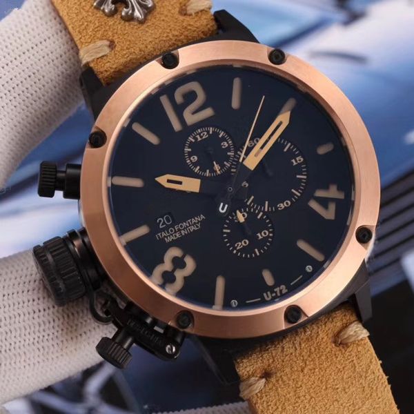 

2020 the selling men's watch leather watch sport watches for men gift mens wristwatches, Slivery;brown