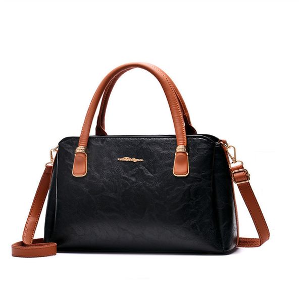 

women pu leather handbag shoulder ladies purse messenger satchel crossbody tote bag