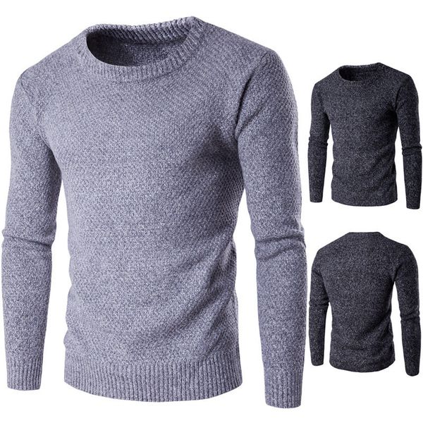 

mens sweater casual slim fit pullover knitted autumn winter lightweight longsleeve basic designed, White;black