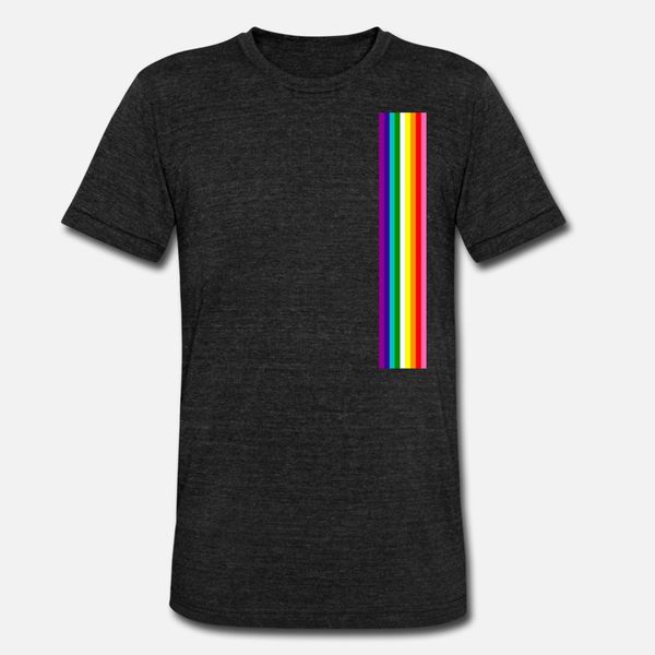 

гей-прайд лгет незначительная радуга нашивки флаг 2018 тенниски мужчины печати футболочки круглого воротник leisure cu дышащий весна осень с