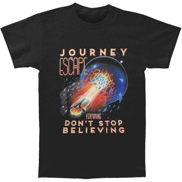 

journey men's escape slim fit t - shirt black mens 2020 men's t - shirt size s - 6xl cool casual tee shirt