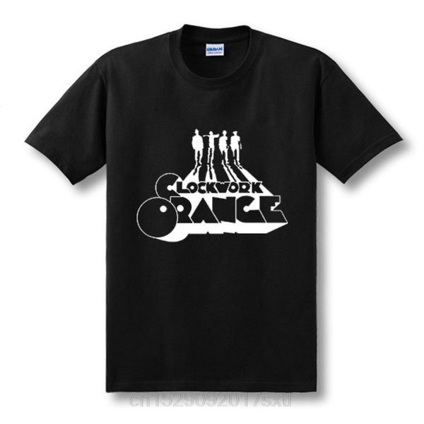 

новое летнее кино стенли кубрика заводной апельсин tshirts человек с коротким рукавом summer casual новые футболки высокого качества tshirts