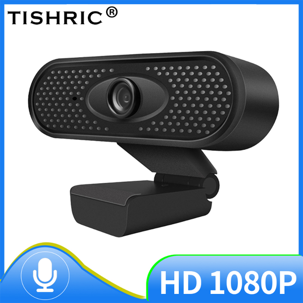 

tishric flexible usb webcam hd/1080p/pc web camera with microphone web cam usb camera for computer webcamera full hd video