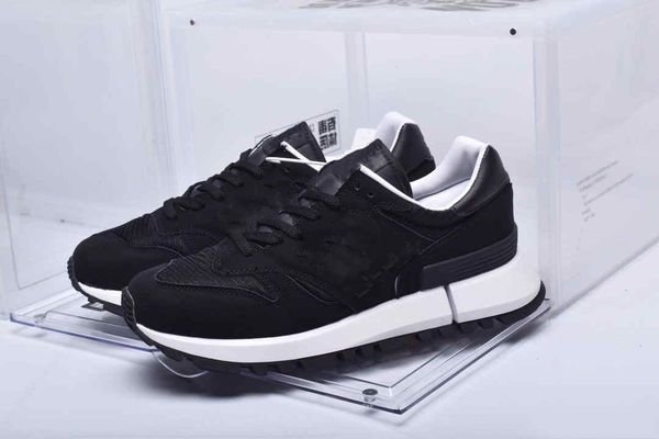 

2020 european and american fashion nb comfortable, breathable, non-slip and wear-resistant men's and women's sports shoes 78634875, Black