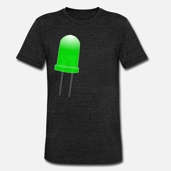 

green led lamp on t shirt men designing 100% cotton s-xxxl clothes famous casual spring autumn natural shirt