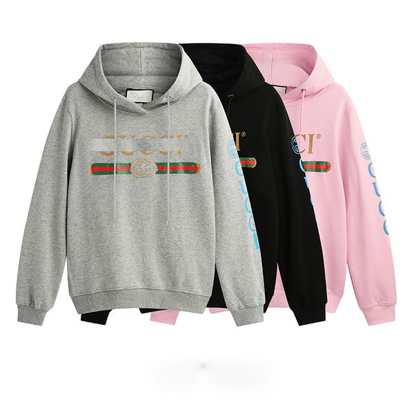

mens designer hoodies guci hoodie embroidered xianglong print sweater luxury sups brand hoodie sale, Black