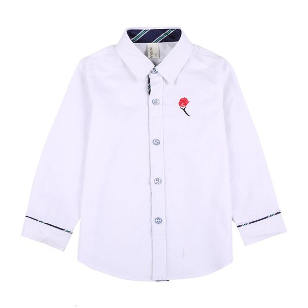 

brand boys blouses kids formal dress shirts for wedding children cotton long sleeve shirt fashion baby kids clothes f292