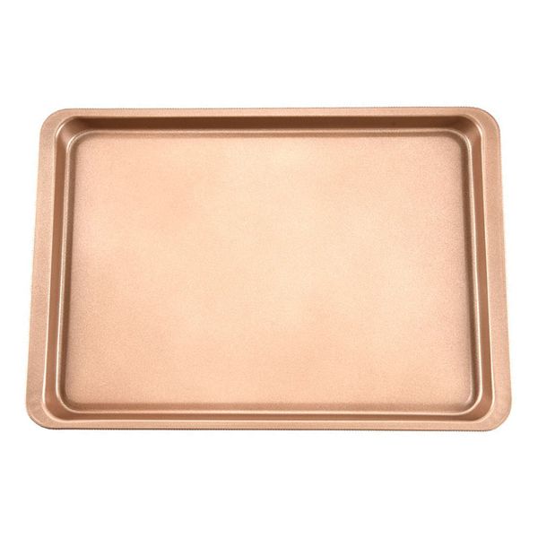 

easy clean baking sheet pan durable carbon steel rimmed roasting meat nonstick