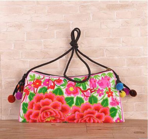 

мода национальной вышивки магазины сумки! nice bohemian цветочного вышитого shouldercrossbody сумка hot canvas shell carrier
