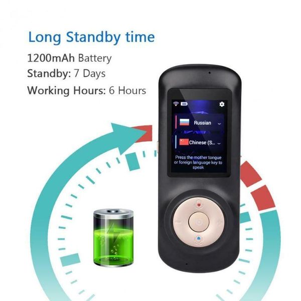 

instant voice translator portable real-time language translator interpreter pocket traductor 70 languages two-way translation