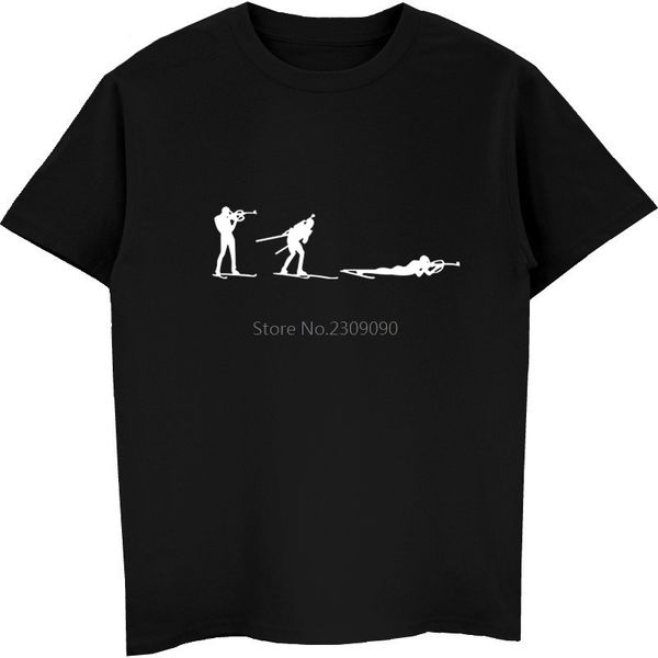 

new fashion winter biathlon t shirts men short sleeve cotton t-shirt camisetas hip hop tees harajuku fitness streetwear