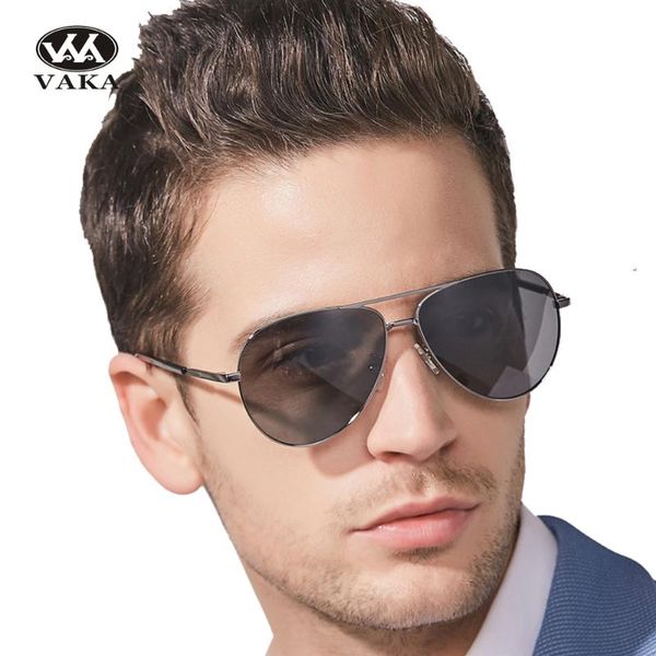 

2020 new fashion brand men classic sunglasses polarized driving glasses black pilot sun glasses brand designer male retro 9156, White;black