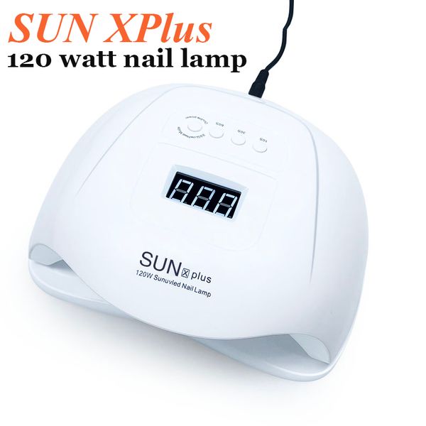 

nail dryers 120w/80w/45w uv lamp led high power for nails all gel polish dryer auto sensor sun light art manicure