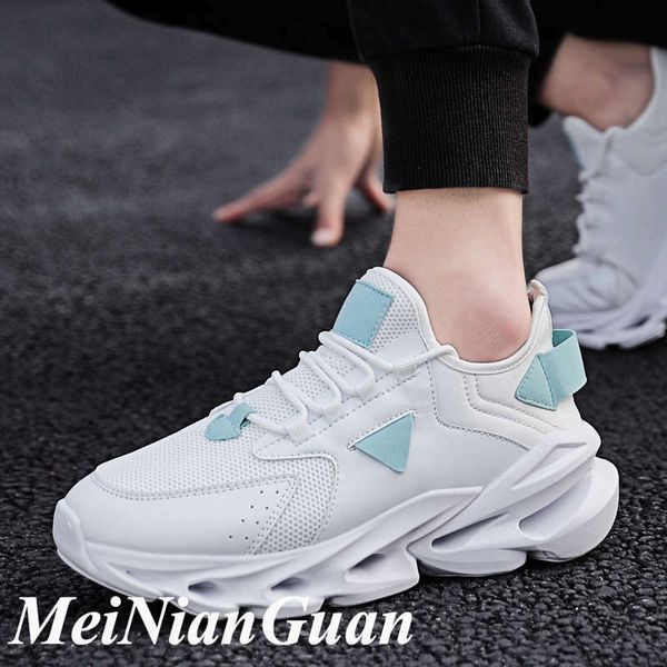 

platform mens running shoes blade sports shoes man light weight mesh breathable athletic shoe low flats men's sneakers h1