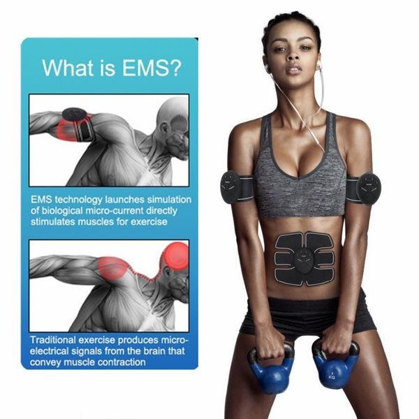 

fast ship muscle stimulator ems slim machine 8 belly pastes wireless stimulation fat burning train gear toning beauty fitness equipment
