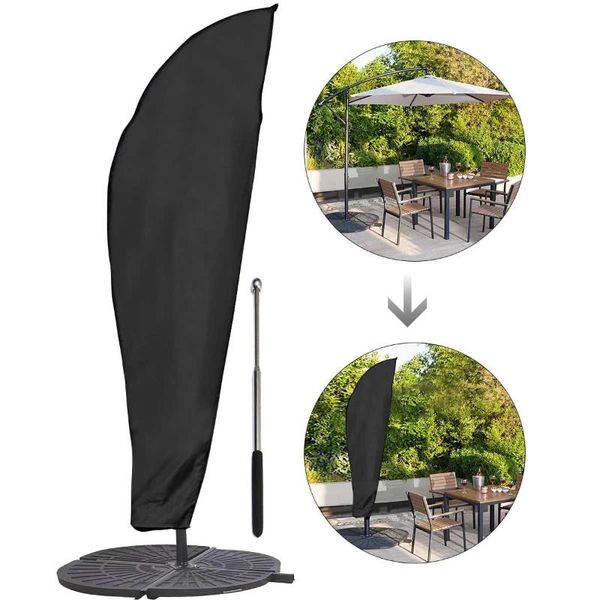 

waterproof oxford cloth outdoor banana umbrella cover shade garden weatherproof patio cantilever parasol rain cover accessories