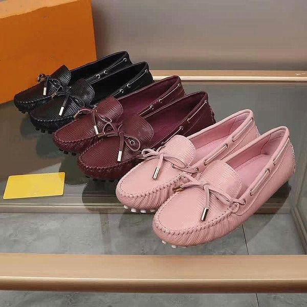 

ранняя весна новая горох обувь мода все матча комфортные отдыха плоские ботинки лук дизайн знаменитости стиль круглый, Black