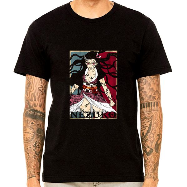 

demon slayer tshirt graphic tees streetwear punk kimetsu no yaiba t shirt clothes japanese anime men funny harajuku 2020
